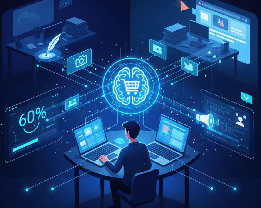 AI shop helper | IA para Ecommerce: Multiplica tus Ventas con Automatización IA
