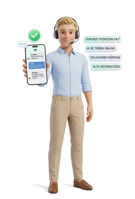 Agente chatbot IA de tienda WooCommerce y PrestaShop