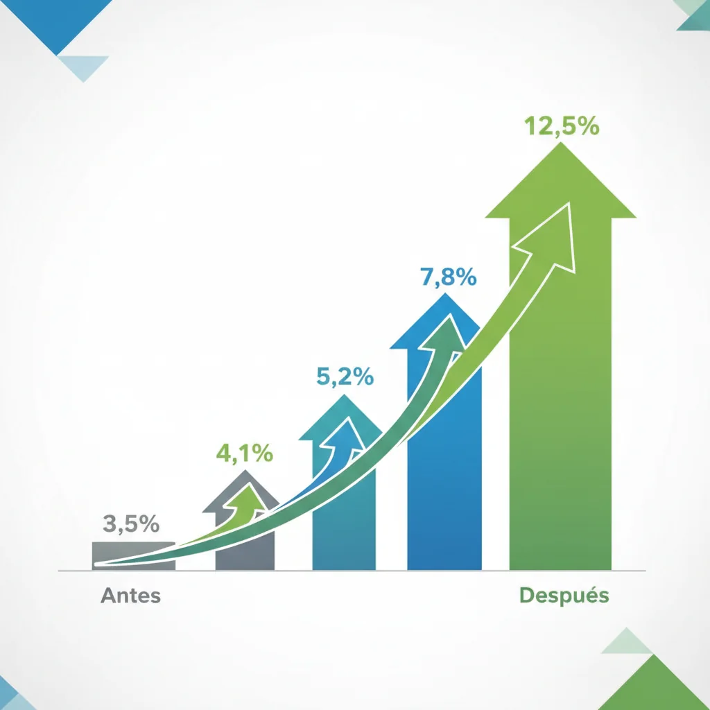Aumento de la tasa de conversión con estrategia CRO