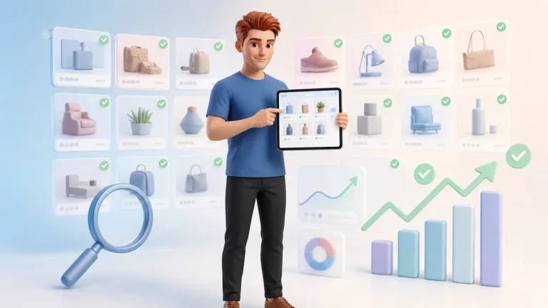 Inteligencia artificial optimizando el catalogo online de una tienda con fichas de producto y datos SEO